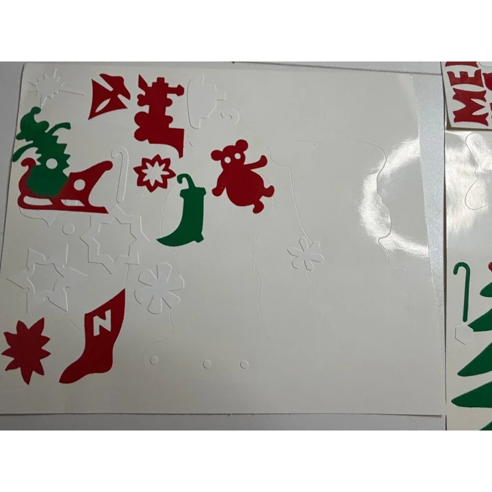 Stik-ees 1987 Code B Merry Christmas, Seasons Greetings, Happy New Year